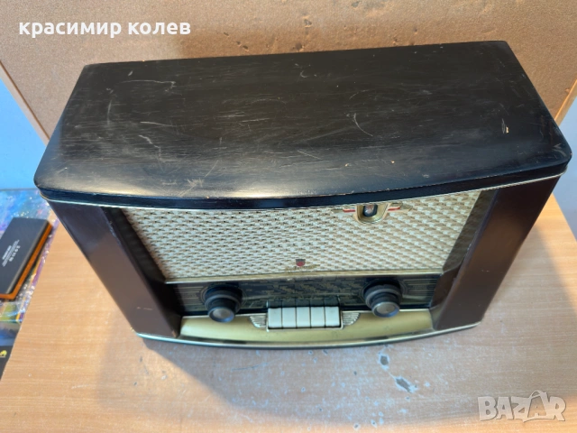 лампов радиоапарат "Philips", снимка 5 - Антикварни и старинни предмети - 54741477