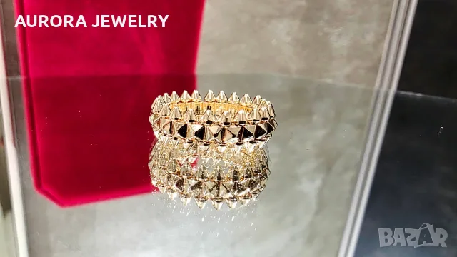 CARTIER Clash de Cartier Rose Gold Дамски Пръстен, снимка 2 - Пръстени - 53148850