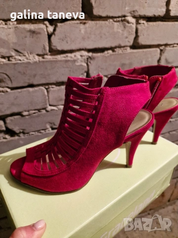 сандали на ток