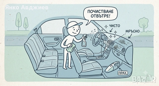 Почистване и пране на автомобил