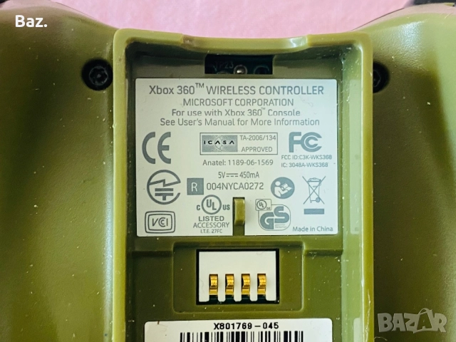 X-Box  гейм пад , снимка 4 - Аксесоари - 55571354