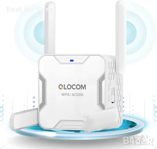 2025 Най-нова версия WiFi усилвател на обхват, усилвател на обхват 1200Mbps WiFi усилвател
