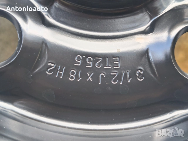 5х112 оригинална патерица 5x112 - 18 цола 5 x 112 volkswagen 125 70 18 голф пасат 1K0601027B, снимка 5 - Гуми и джанти - 55042790