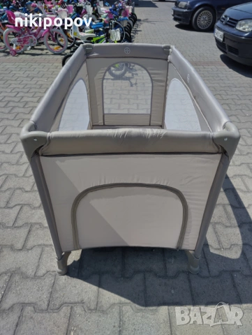 MONI Сгъваема детска кошара UNO бежов, снимка 10 - Други - 54646004