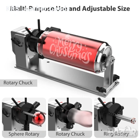 Ротационен модул за гравиране Ortur Y-axis Rotary Chuck YRC1.0