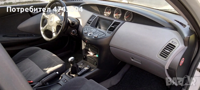  Nissan Premiera 1.8i-газов инженцион с бутилка в мястото на резервната гума-2004г. Нов внос Italia., снимка 9 - Автомобили и джипове - 55143650
