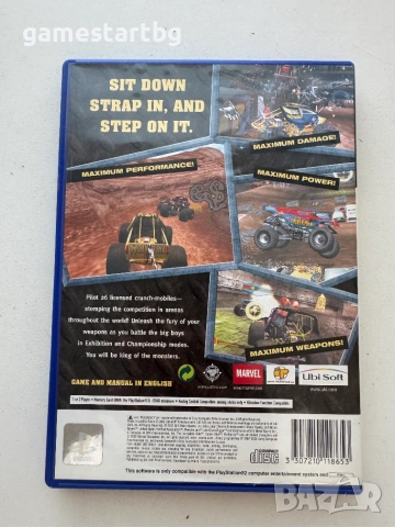 Monster Jam: Maximum Destruction за PS2, снимка 2 - Игри за PlayStation - 55079043