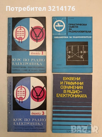 Буквени и графични означения в радиоелектрониката. Сборник – съст. Спиро К. Пецулев (1988)
