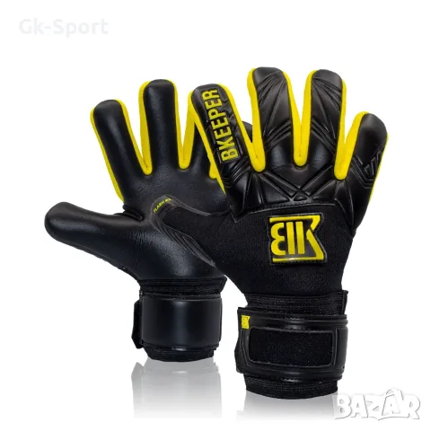 Вратарски ръкавици FLASH #26 Black & Yellow размер 4,5