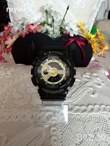 G-SHOCK Нов Черен Часовник 