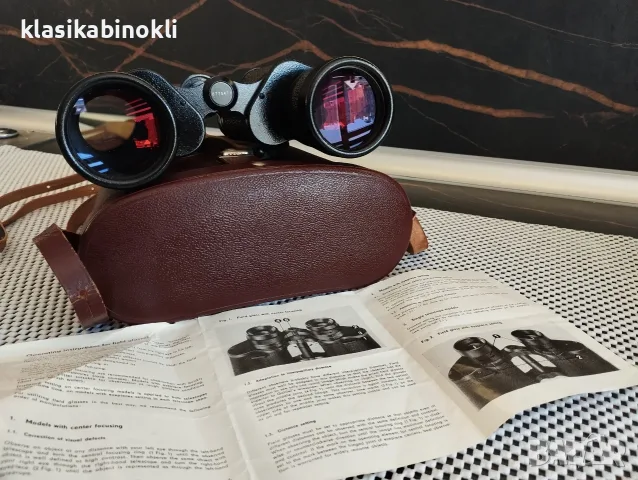 ТОП Бинокъл Carl Zeiss Jena-JENOPTEM-MULTI-COATED -10 х 50W-ГДР--като НОВ, снимка 12 - Екипировка - 55483855