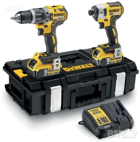 DeWALT DCK266P2, 18 V, с 2 батерии, зарядно и куфар, снимка 6 - Винтоверти - 54712644
