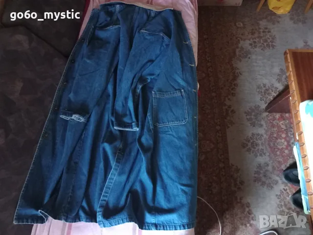 Дълго дънково дамско яке ( "M" ) , дънкова пола ( "46-48" ) , дамски дънков панталон ( "46" ). Допъ , снимка 2 - Палта, манта - 55597799