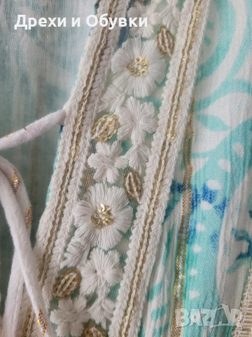 Лятна дълга бохо рокля , снимка 6 - Рокли - 54311145