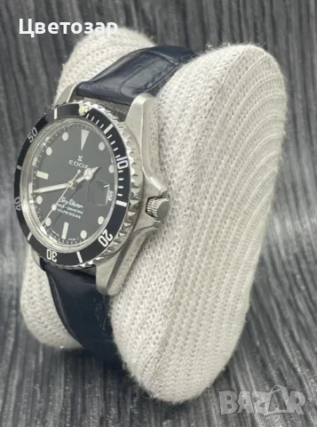 Edox - Sky Diver Vintage мъжки часовник - 1990-1999, снимка 3 - Мъжки - 55532215