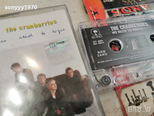 THE CRANBERRIES-ORIGINAL TAPE 2005261900H2E6R, снимка 17 - Аудио касети - 54620322