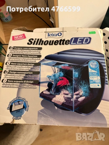 Аквариум  за риби Tetra + Филтър, снимка 7 - Аквариуми - 54127626