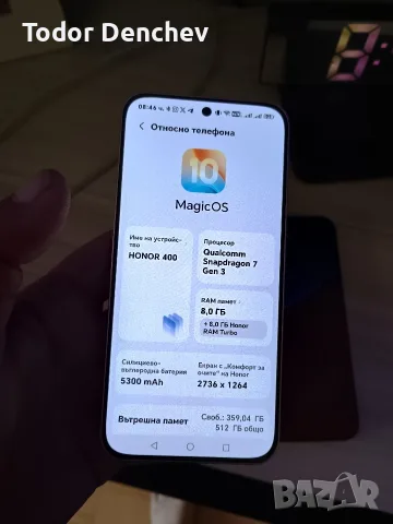 honor 400 512gb, снимка 8 - Други - 55296127