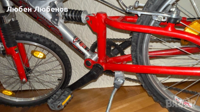 CROSS APEX ZOOM 20". Крос 20 цола, Червено Колело в Много Добро Състояние. гр. София, снимка 2 - Детски велосипеди, триколки и коли - 54203165