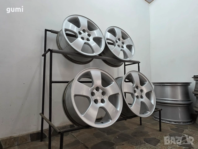 4бр 16ски джанти за AUDI 5х100мм A161427 , снимка 6 - Гуми и джанти - 54747267