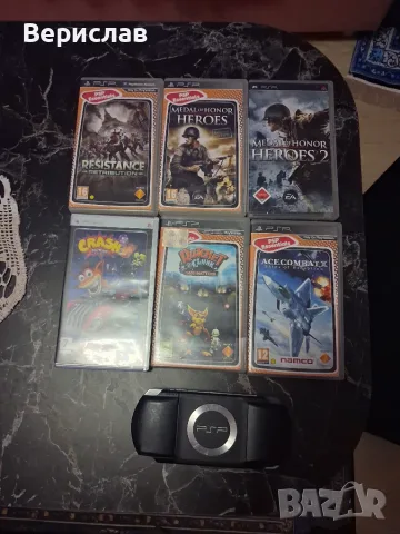 Psp 1004 комплект със 6 игри, снимка 2 - Игри за PlayStation - 55648618
