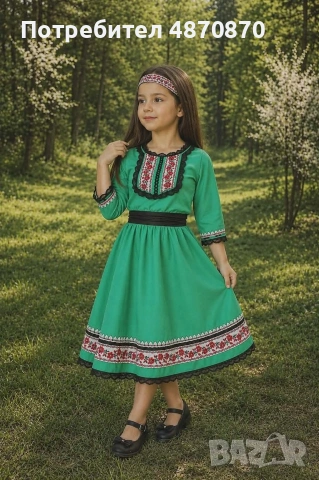 Рокли с фолклорни мотиви, снимка 13 - Рокли - 55092334