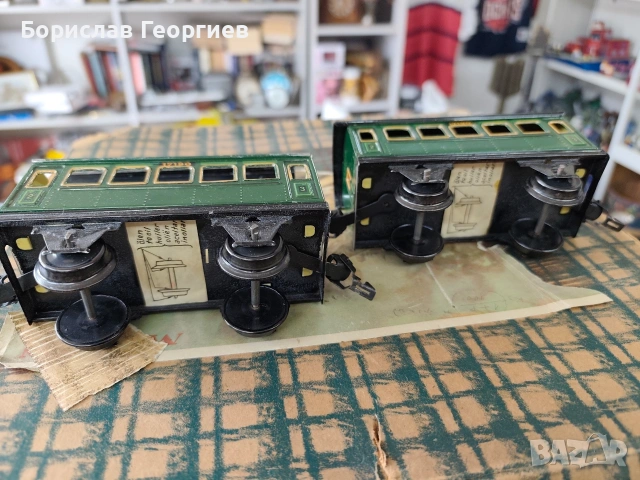 Механична играчка влак влакче Германия Marklin 880/2, снимка 15 - Колекции - 53958340