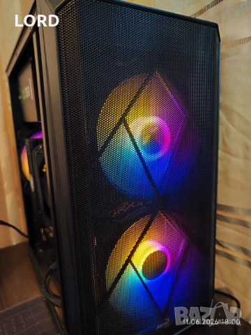 Геймърски Ryzen 5 5600X, RX 6600 8GB, RAM 16GB DDR4 3200, снимка 4 - Геймърски - 54873001