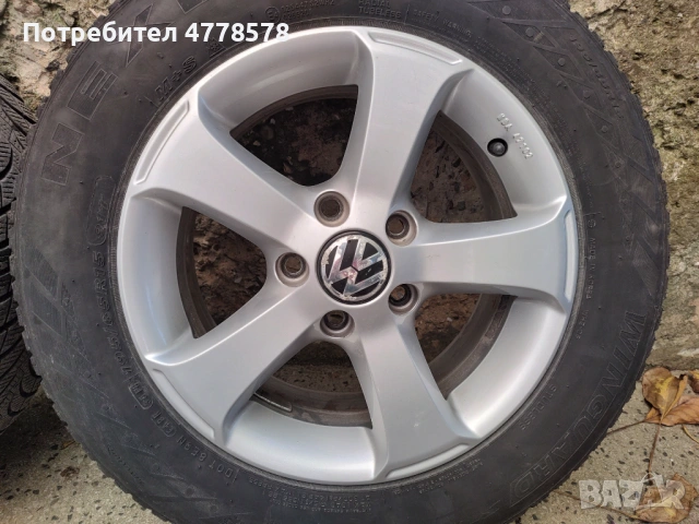 Джанти 15" Фолксваген , снимка 5 - Гуми и джанти - 54012896