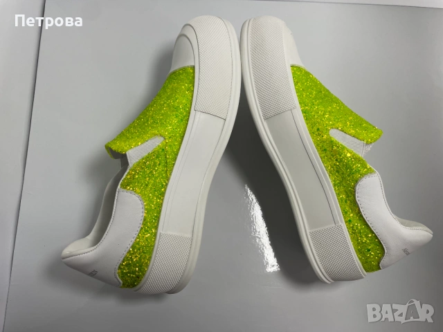 Alexander Mcqueen slip on маратонйки 37 Оригинал, снимка 6 - Маратонки - 54048290