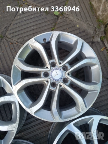ОРИГИНАЛНИ ДЖАНТИ МЕРЦЕДЕС Ц КЛАСА 17" 5Х112 MERCEDES W205 C Class 5x112, снимка 11 - Гуми и джанти - 54544225