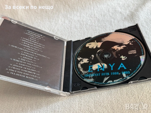 CD диск Enya Greatest hits 1988 - 1995, снимка 5 - CD дискове - 54387413