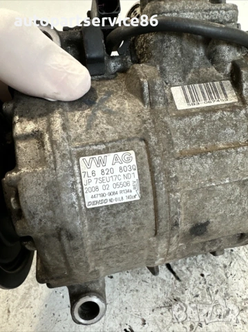 Компресор климатик за Volkswagen Touareg 3.0 Tdi (2009) 7L6820803Q, снимка 2 - Части - 54191031