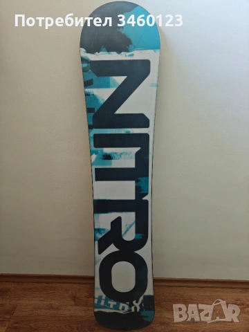 Сноуборд дъска Nitro Prime 152cm + Сноуборд автомати Nitro Rambler (M), снимка 2 - Зимни спортове - 54490867