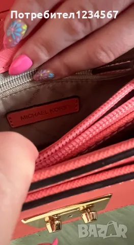 Оригинална чанта Michael Kors- уникална😍, снимка 4 - Чанти - 47440501