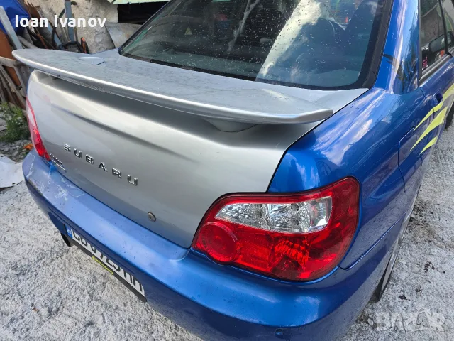 Спойлер subaru impreza wrx