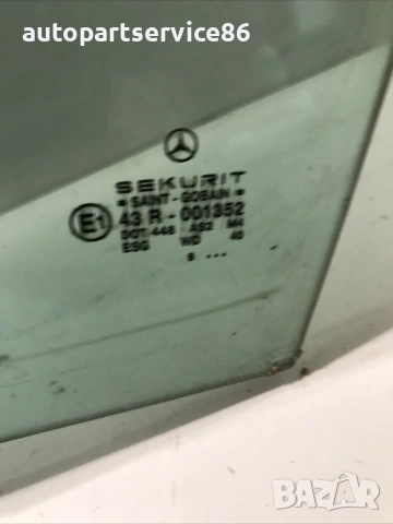 Стъкло за предна лява врата за Mercedes A-Class W168 (2001), снимка 3 - Части - 55277316