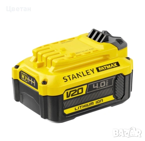 Акумулаторна батерия 18 V 4 АН STANLEY SFMCB204-XJ, снимка 2 - Винтоверти - 54341120