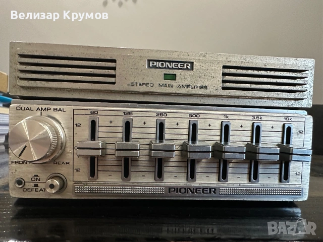 Pioneer CD-5,Pioneer GM-4, снимка 2 - Радиокасетофони, транзистори - 55152058
