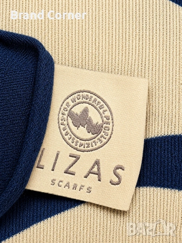 Луксозен дамски дълъг шал Lizas, снимка 8 - Шалове - 54641243
