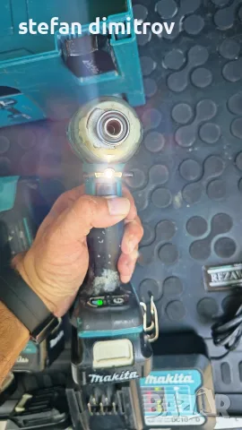 MAKITA HR166DSMJ, ударен гайковерт Makita TD110DSME - 10.8V Li-Ion, фенер Makita ML103, 10.8V - 12V , снимка 13 - Куфари с инструменти - 55613055