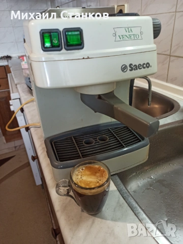 Кафе машина Саеко Виа Венето , снимка 5 - Кафемашини - 54238413