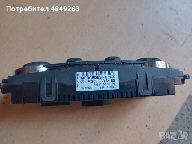 Mercedes управление климатроник , снимка 2 - Части - 54906125