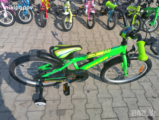 BG Детски велосипед 20" MASTER зелен, снимка 3 - Велосипеди - 54334344