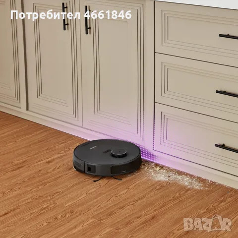 Прахосмукачка Робот Eureka NER E10s с Циклонна Станция ЧИСТО НОВА Запечатана, снимка 8 - Прахосмукачки - 55395977
