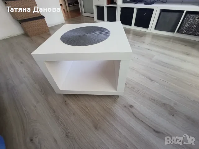 Трапезна  разтегателна маса с два стола ИКЕА, снимка 6 - Маси - 55401512