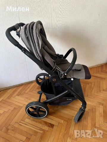 Детска количка марка CYBEX  2 в 1 Balios S Lux с кош, снимка 3 - Детски колички - 54225138
