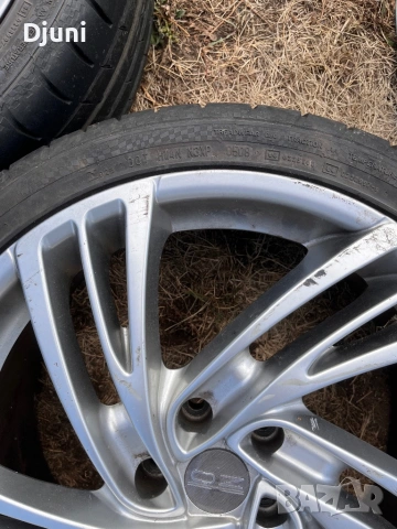 O.Z 5x120 джанти с гуми R19 74.1, снимка 12 - Гуми и джанти - 53706150