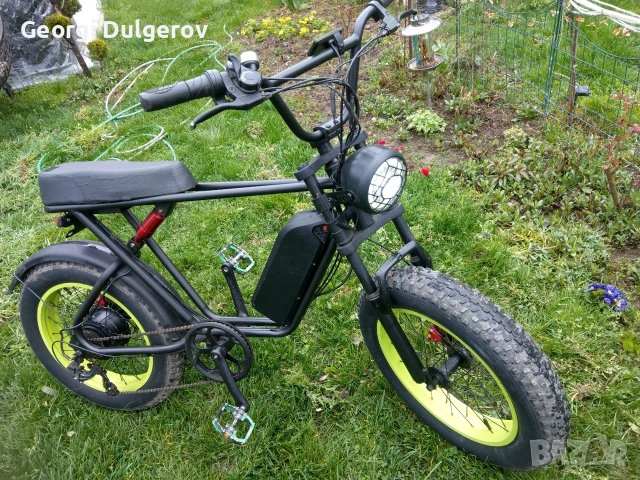 Електрическо колело с дебели гуми, снимка 3 - Велосипеди - 54088530