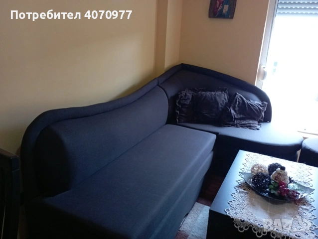 Разтегателен диван, снимка 3 - Дивани и мека мебел - 54527537